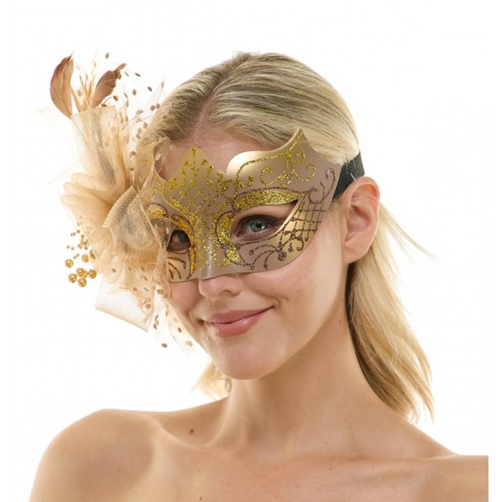 Masquerade Fairy Mask-Gold, Venetian, Mask,  Masquerade, Carnival