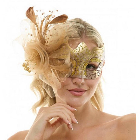 Masquerade Fairy Mask-Gold, Venetian, Mask,  Masquerade, Carnival