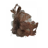 Masquerade Fairy Lace Mask With Flower Ornament