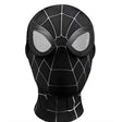 Black spider superhero mask