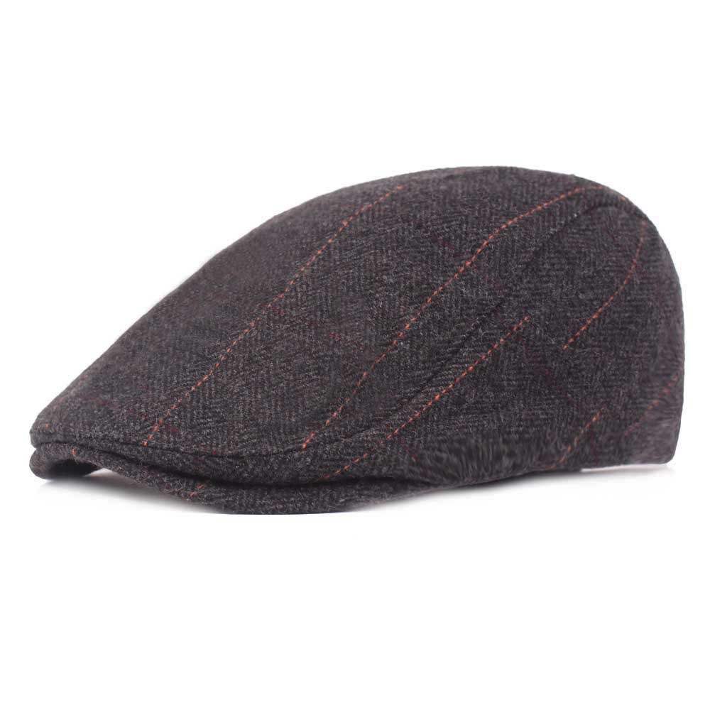 Casquette gavroche en tweed années 1920