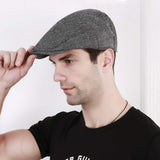 Casquette gavroche en tweed années 1920