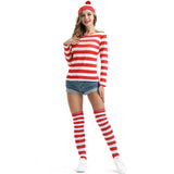 Wanderer Stripes Adult Costume - Where's W
