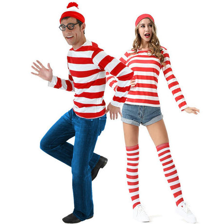 Costume pour adulte Wanderer Stripes - Où est W