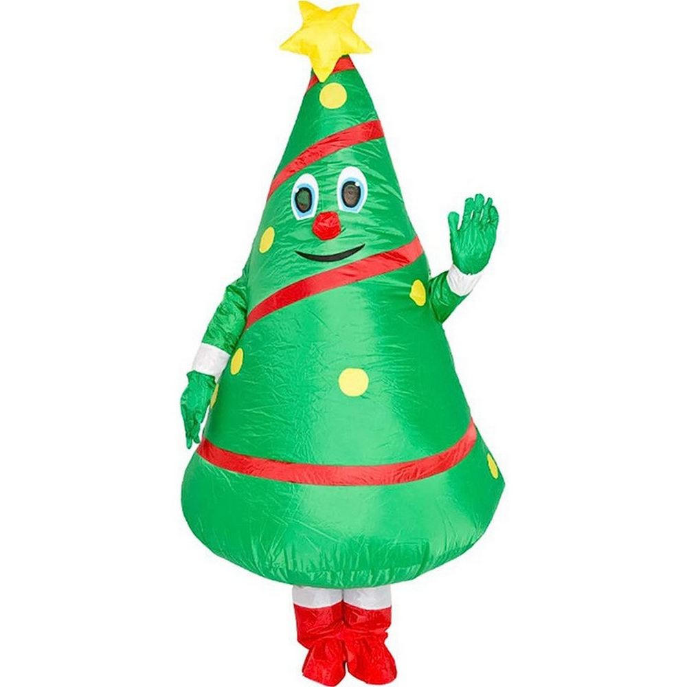 Costume Arbre de Noël gonflable pour adultes