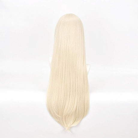 Perruque de cosplay blond platine inspirée de Kakegurui