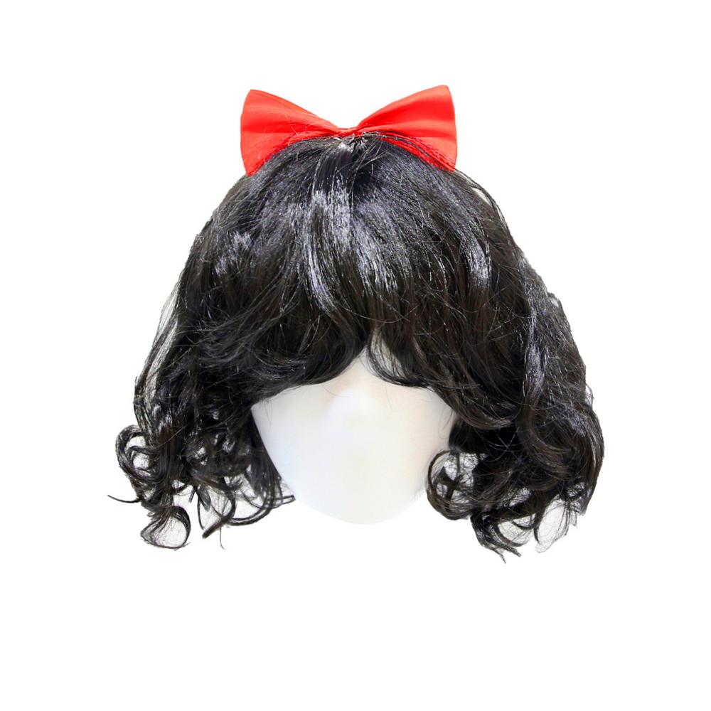Enchanted Princess Kids Black short Wig