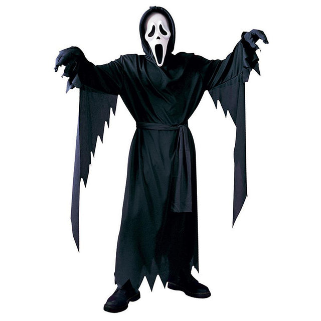 slasher-villain-costume-adult, scream, ghost face, film, halloween, horror