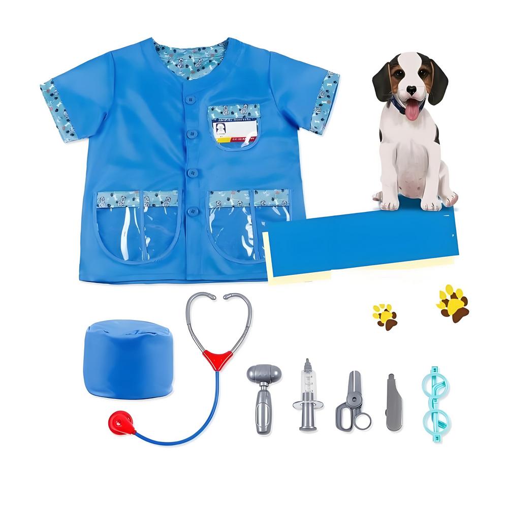 Vétérinaire Junior - Costume de Docteur pour animaux 