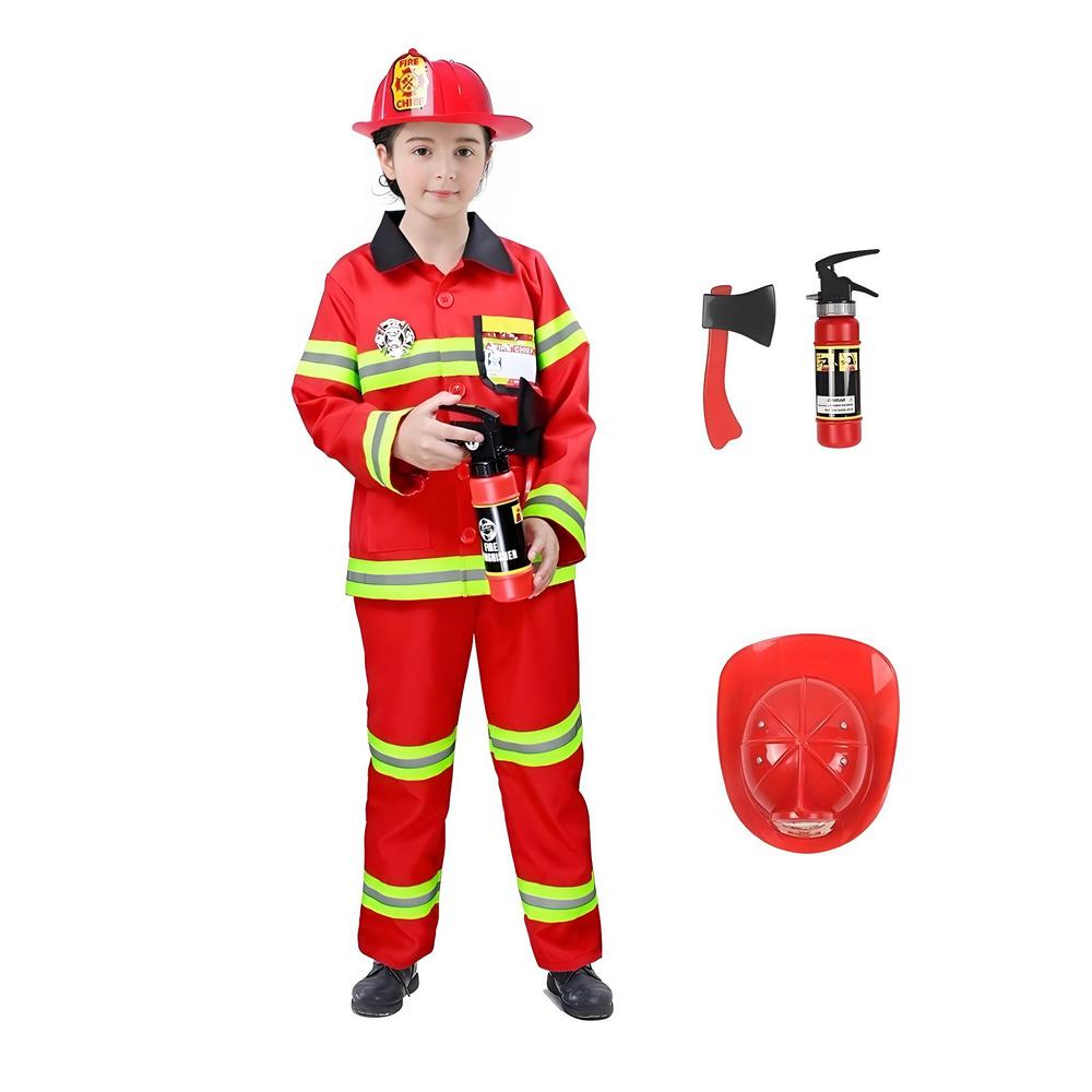 Brave Little Firefighter Costume set - child