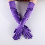 Ladie's Satin Long Gloves