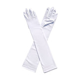 Lady Long Gloves Micro Fiber Material