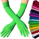 Lady Long Gloves Micro Fiber Material