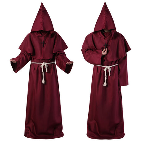 Adult Priest Costume - Bordeaux