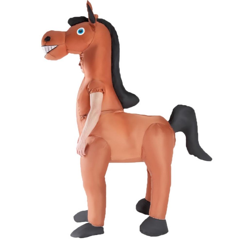 Ride-On Inflatable Horse Costume - adult