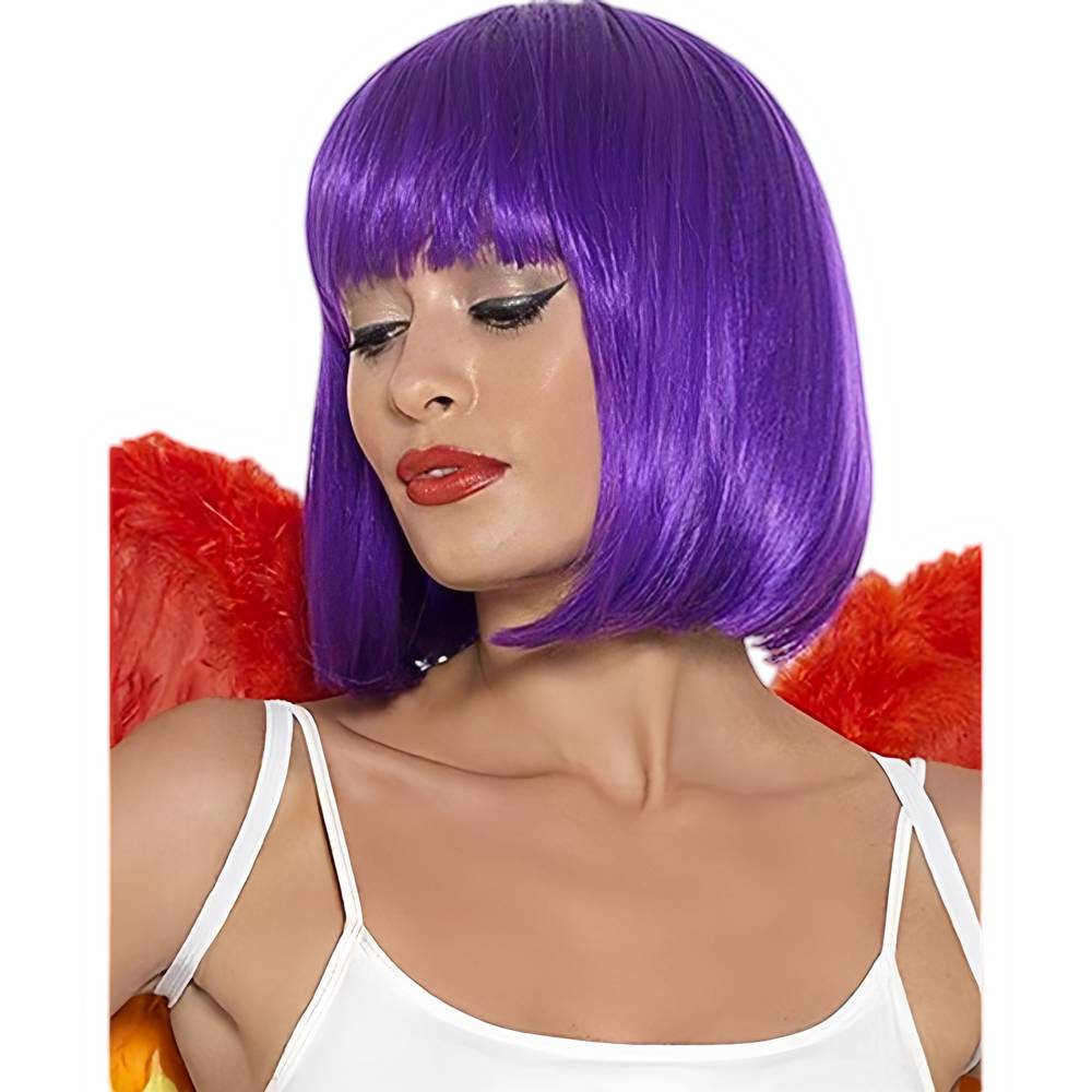 Short Bob style Wig - Costume Wig in multiple colors