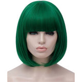 Short Bob style Wig - Costume Wig in multiple colors