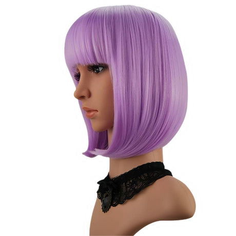 Short Bob style Wig - Costume Wig in multiple colors