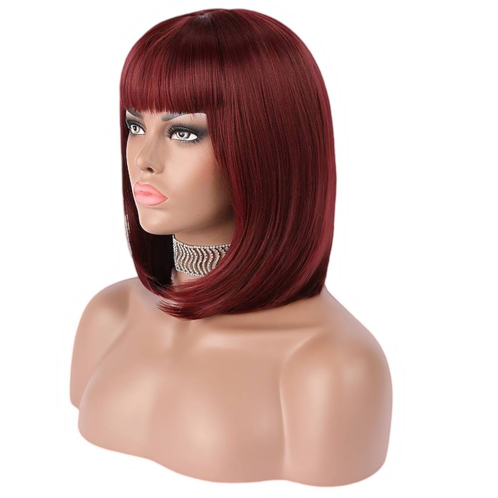 Short Bob style Wig - Costume Wig in multiple colors