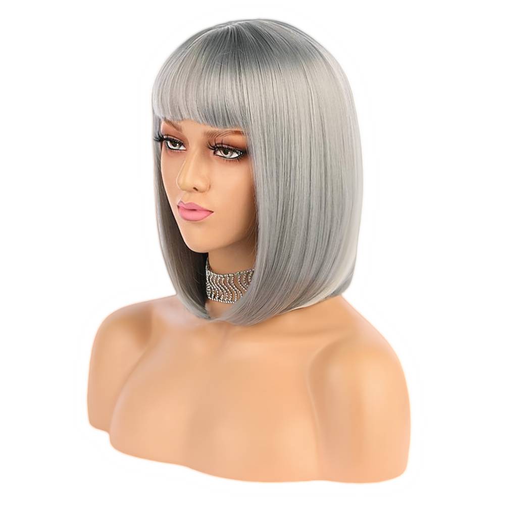 Short Bob style Wig - Costume Wig in multiple colors