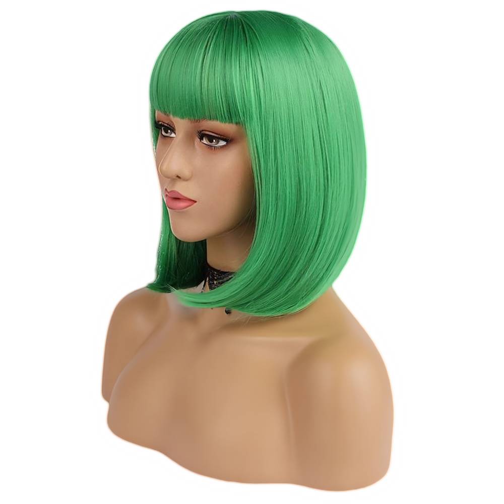 Short Bob style Wig - Costume Wig in multiple colors