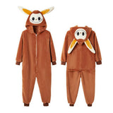 Petit lapin monstre onesie bubou costume - adulte