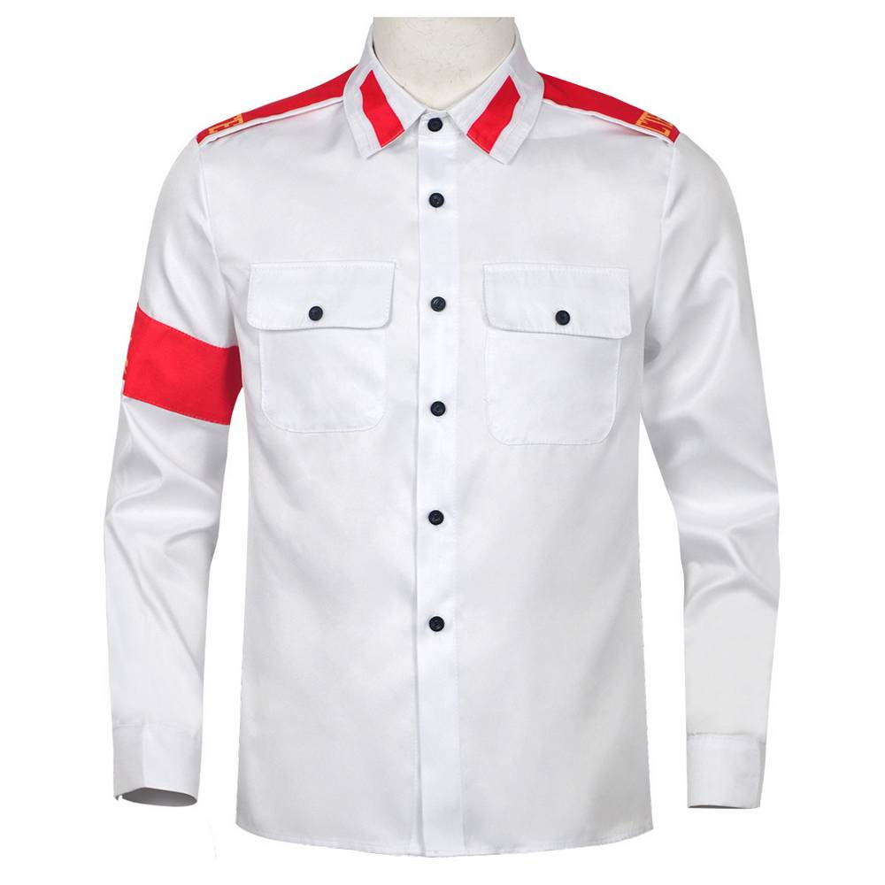 Adult Military-Style Pop Star Costume Shirt