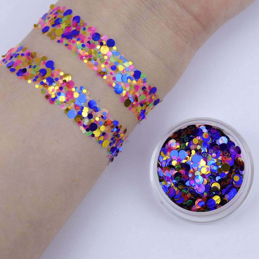 Maquillage pailleté GP Lune et étoiles