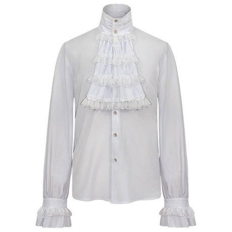 Chemise Renaissance à jabot - Adulte