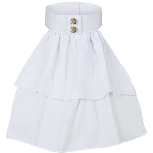 Adult Jabot -White, Histrical