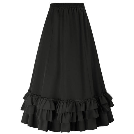 Jupe longue élégance victorienne