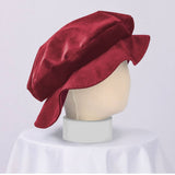 Tudor Flat Cap hat - Adult Renaissance Beret