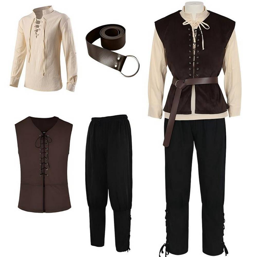 Adult Medieval Ranger Costume Set