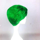 Mad Laughing Criminal short wig - green