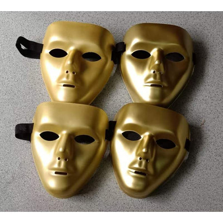 Masque d'homme simple neutre