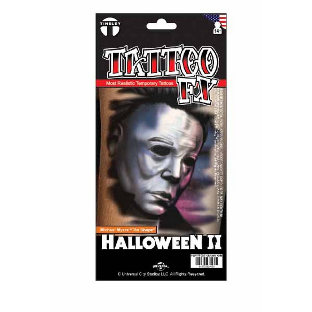 Michael Myers (The shape) Faux Tatouage - Halloween II