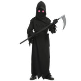 midnight-reaper-kids-costume, halloween horror disguise