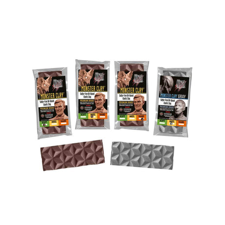 Monster Clay Sample Pack (soft, medium and hard)