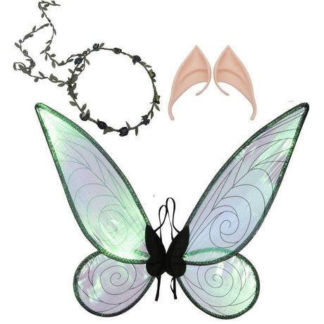 Elf Kit Fairy with Ears, Headband and Wings