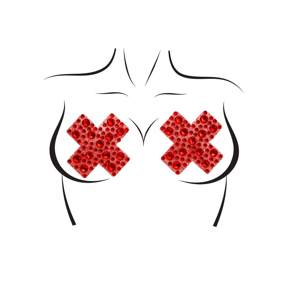 X-Factor Rhinestone Nipple Covers