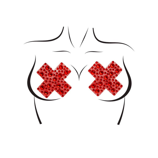 X-Factor Rhinestone Nipple Covers