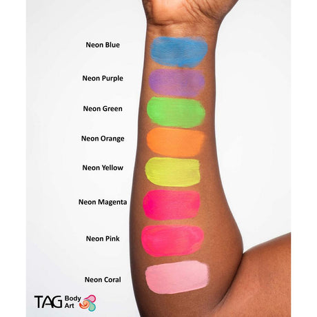 TAG Face and body paint Neon
