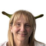 Green Ogre Ears headband