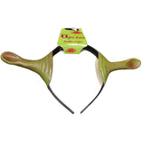 Green Ogre Ears headband