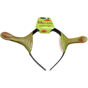 Green Ogre Ears headband
