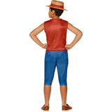 One Piece Luffy child Costume back