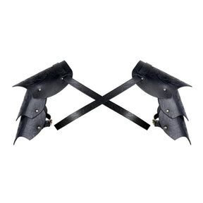 fantasy-warrior-faux-leather-shoulder-pauldrons-LARP-GN-Viking-Medieval-Warriors