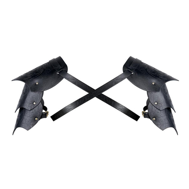 fantasy-warrior-faux-leather-shoulder-pauldrons-LARP-GN-Viking-Medieval-Warriors