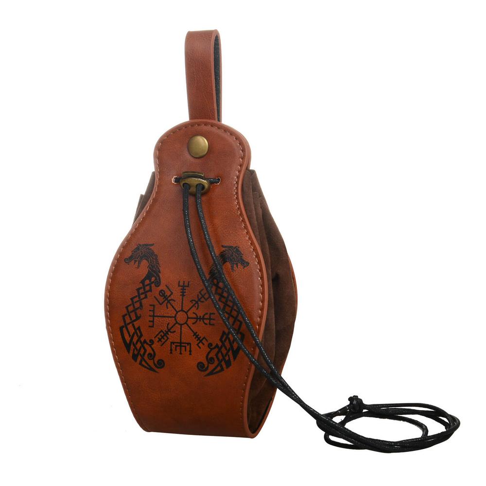 Leatherlike Viking Potion Bottle Holder