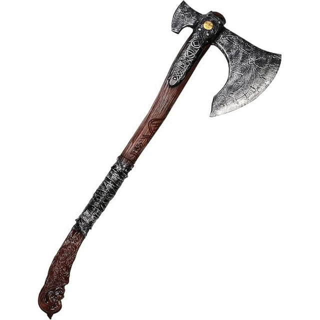 long-medieval-pu-foam-axe-brown-viking-Larp-GN
